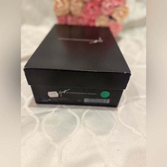 Giuseppe Zanotti Vintage Black pumps heels Sandals Heels Size EUR 37/ US 7 Y2K - Picture 4 of 6